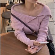 2023夏INS新作★韓国風  気質  ファッション シンプル  ニット・セーター