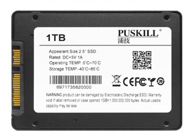 PUSKILL/浦技 内蔵SSD 2.5インチ / SSD SATA3.0接口 SSD 128G 256G
