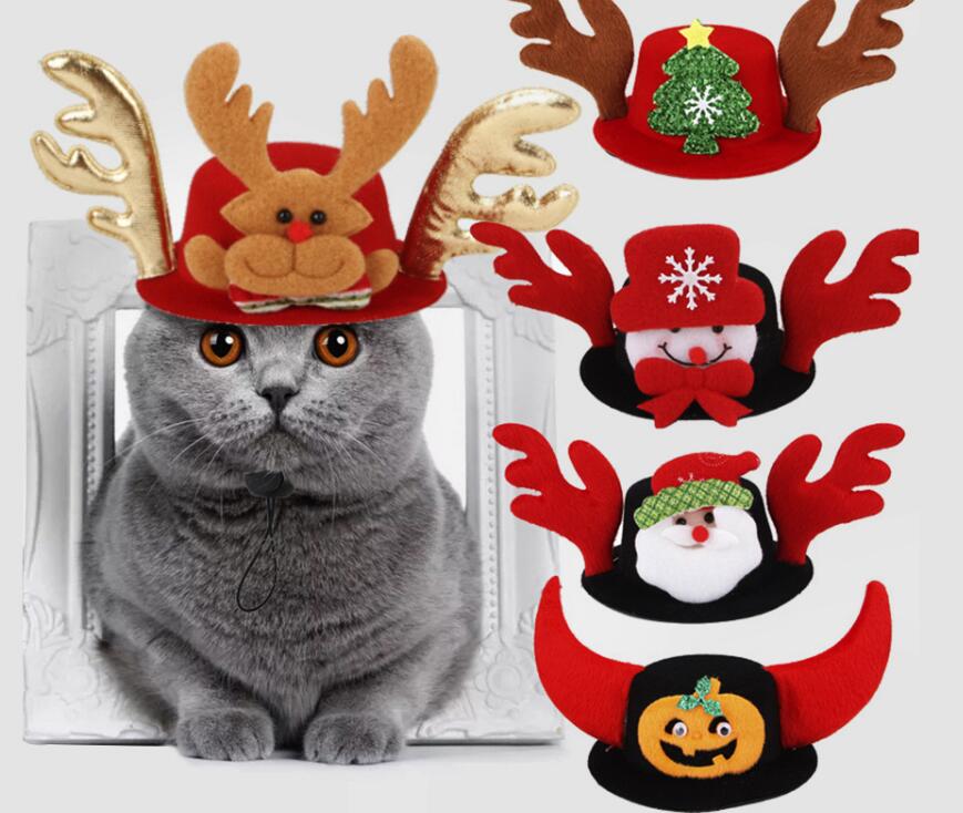 ペット首輪★♪2023新作★♪犬猫帽子★♪売れ筋商品★♪クリスマス★♪ヘアアクセサリー