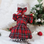新作　犬服 　クリスマス    ワンピース 　犬の服　犬 　猫　猫服　 ワンちゃん服　 ペット（XS-XL）