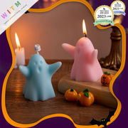 Halloween限定 ハロウィン ローソク 幽霊 フレグランス 蝋燭 ギフト 香り かわいい 人気