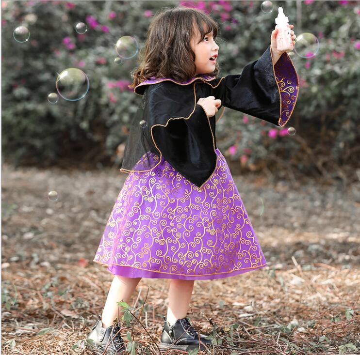 ハロウィン コスプレ コスプレ衣装 仮装 キッズ 子ども 魔女 ショー