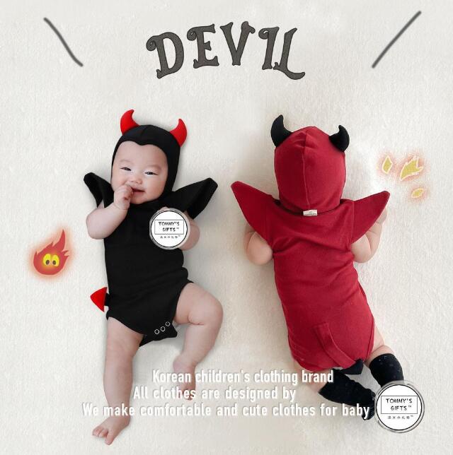 ハロウィン 衣装 子供 ロンパース 女の子 悪魔 男の子 コスプレ 衣装 パーティー おしゃれ 赤ちゃん グリーンツリー 株式会社  問屋・仕入れ・卸・卸売の専門【仕入れならNETSEA】