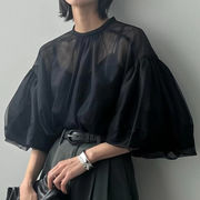 2025夏新作 ブラウス シャツ 2点セットアップ トップス レディース 気質 エレガント