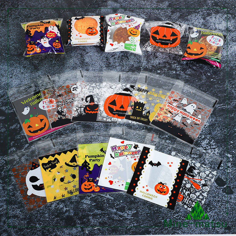 ハロウィン 100枚入り ラッピング お菓子 かわいい ギフトバック Halloween限定