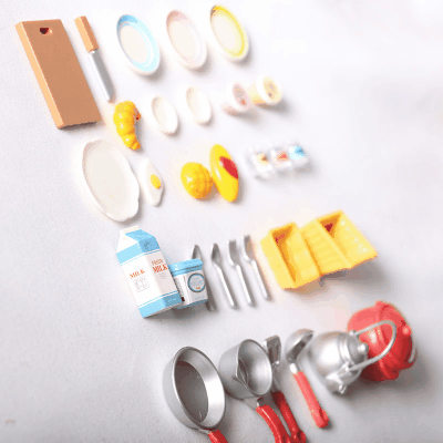ドールハウス ミニチュア道具 フィギュア ぬい撮おもちゃ 微風景 Dollhouse1:12 キッチン用品 1~3cm
