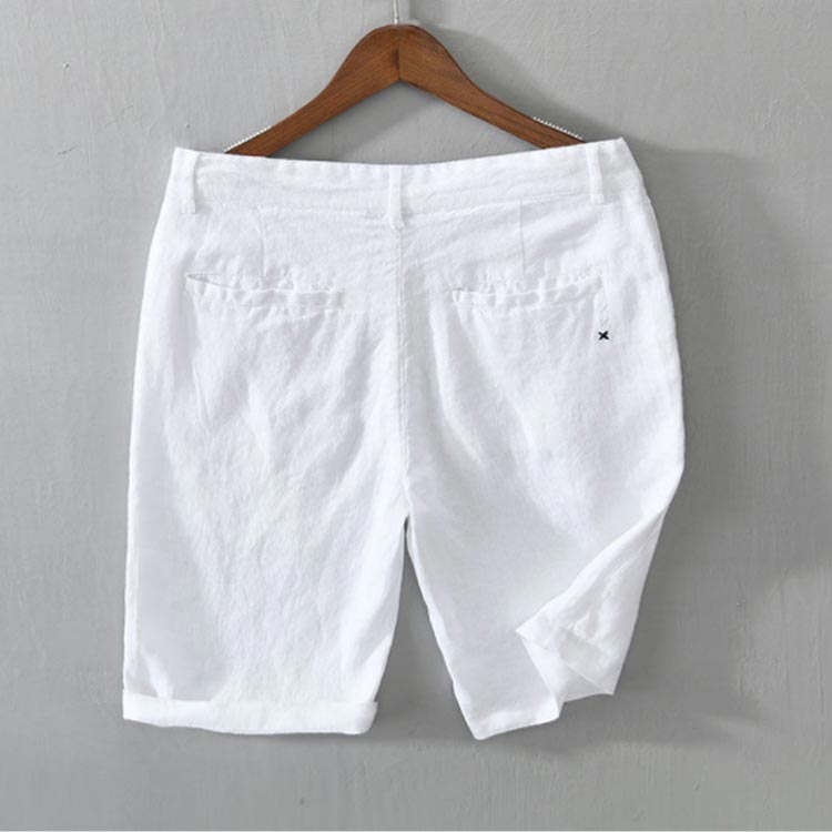 美品★SHINZONE コットンリネン ショートパンツ 36 ホワイト リネンコットン ショートパンツ（パンツ）｜STRASBURGO OUTLET