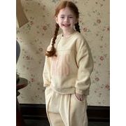 2025冬新作 韓国風  子供服  長袖   ベビー服   パーカー +ロングパンツ 2点セット  スポーツ