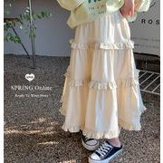 【2023秋新発売】子供服 韓国風子供服 ベビー服 キッズ スカート 女の子