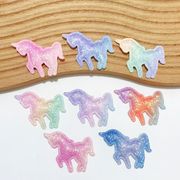 生地　刺繍アプリッケ　手芸DIY アクセサリー材料　ハンドメイド　貼り付けパーツ