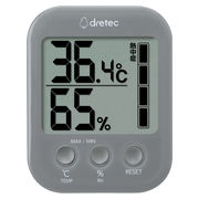 ドリテック　デジタル温湿度計「モスフィ」　
