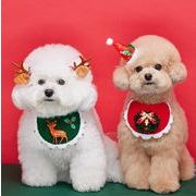 クリスマス ペット用の首輪 犬服  ペットのネックレス   ネコ雑貨  ペット用品 装飾2色