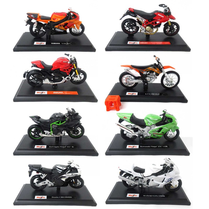 Maisto 1：18 リアルバイク スペシャルエディション 8種アソート
