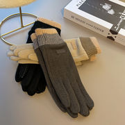 手袋　レディース　韓国ファッション　デザイン　秋冬　スマホ対応　防寒