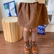 ★Girls★　子供スカート　コデューロイスカート　キッズミニスカート　韓国キッズファッション