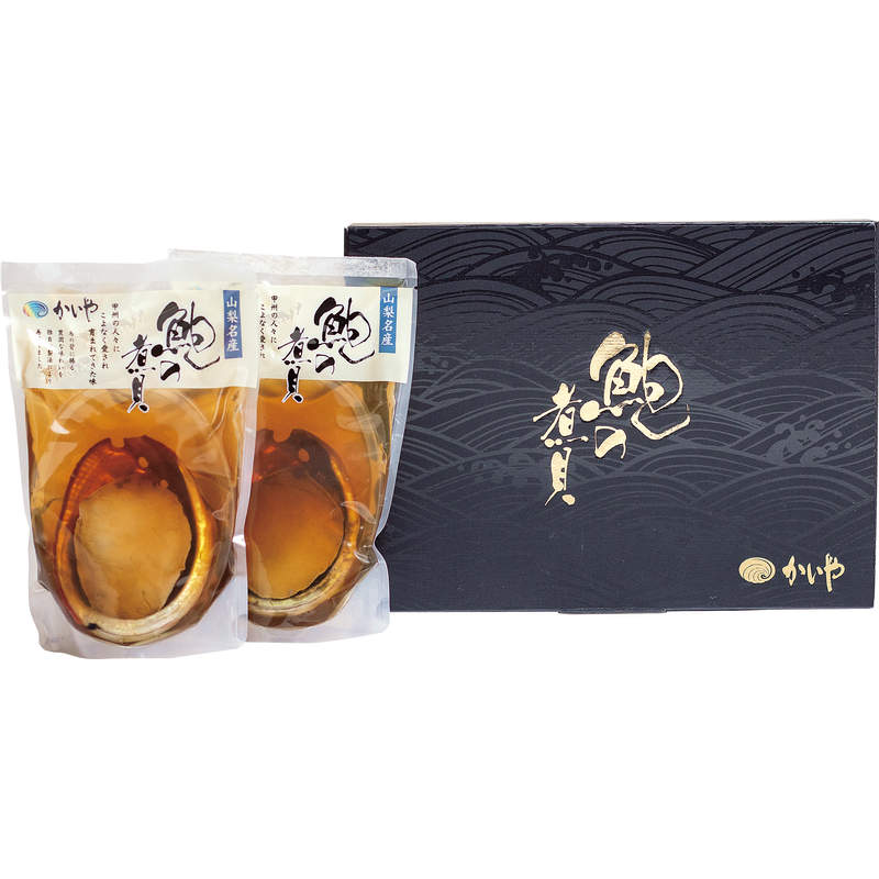 【年内終了 年明けより順次】かいや あわび姿煮 JK-2【直送品】［送料無料］