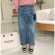 キッズ服     韓国風子供服    ズボン    ワイドパンツ    赤ちゃん    ジーンズ    80-150cm
