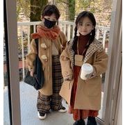 キッズ服  韓国風子供服 長袖   男女兼用  2023冬新作  セーター トップス コート  90-140
