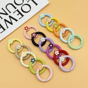 新入荷 キーホルダー金具 ハンドメイド キーリング アクセサリー DIY 手芸用品 基礎金具