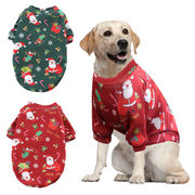 新作 クリスマス  大型犬　大きいサイズあり　犬服　犬　猫　猫服　ペット　ペット服　犬猫雑貨（XS-4XL）