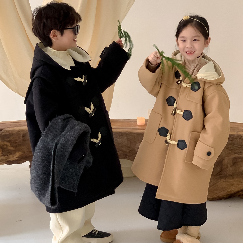 ★Girls&Boys★　子供コート　90~150cm　トッポギコート　男女兼用　韓国キッズファッション