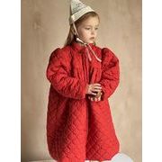 冬新作  韓国風子供服   女の子    長袖   コート  カーディガン  ファッション  2色