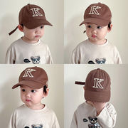 子供の帽子 春と秋 かわいい韓国語 赤ちゃんの野球帽 男子と女子 ハンチング 日よけ帽