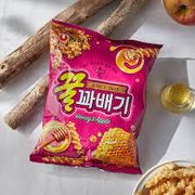 【韓国】大人気☆　 お菓子　 はちみつ味　 農心　蜂蜜カベギ　クルカベギ 　75g