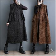 【秋冬新作】ファッションコート♪ブラック/ブラウン2色展開◆