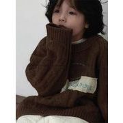 2023新作 韓国子供服 ベビー服 キッズ 男の子  コート セーター90-140cm
