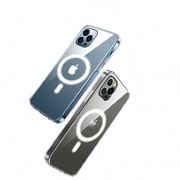 iPhone 13 携帯電話ケース 12Pro 透明 Max シリコン MagSafe 磁気吸引 i
