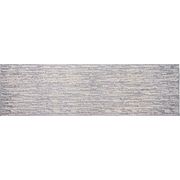 日本製 made in japan ストローク コットンリネン キッチンマットチャコール 50X240