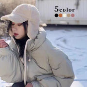 帽子　フライトキャップ　もこもこ　レディース　韓国ファッション　デザイン　秋冬　5色