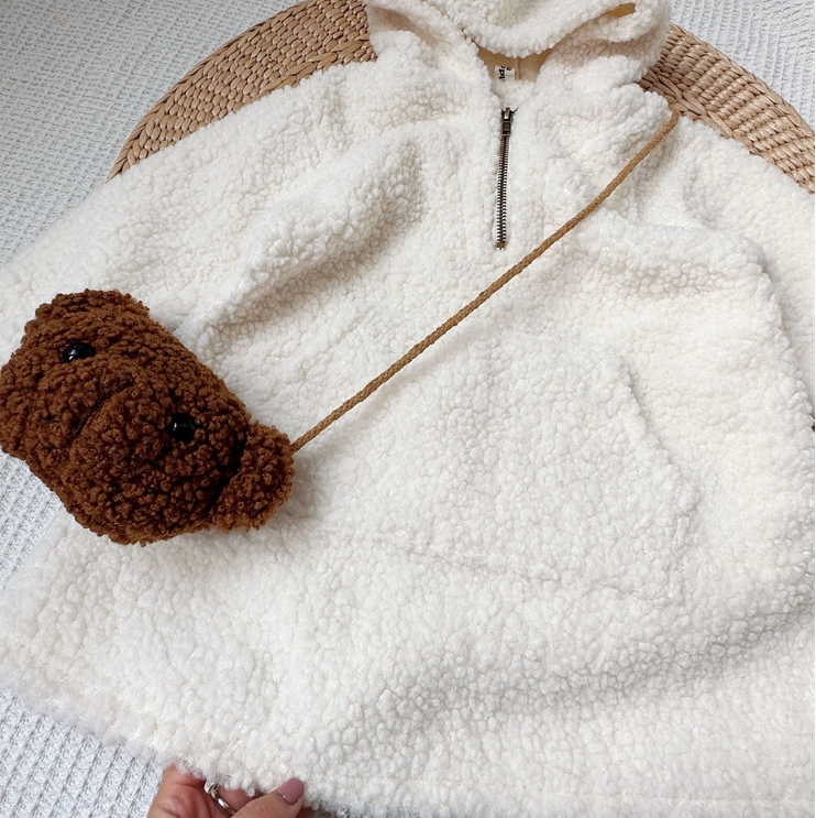 韓国風子供服 2023年冬新作 トップス 可愛い 裏起毛 防寒 ミドル