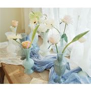 今っぽトレンド 家具 花瓶 シンプル クリア デザインセンス リビング フラワーアレンジメント ガラスの花瓶
