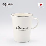 Lilly White・ホーローメジャーカップＬ「Measure」／LW-210　Enamel Kitchen wear