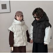 秋冬新作   韓国風子供服   トップス   コート  ダウンコート  ベスト  チョッキ  2色