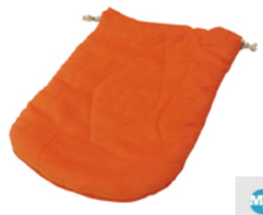 湯たんぽ袋コールテン (オレンジ色)