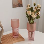 INS  撮影装具  創意  シンプル  人気  花瓶    インテリア  置物を飾る  ガラス  花瓶  雑貨