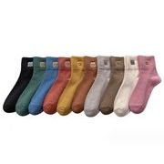 2023★春秋新作★ソックス★レディース靴下★10色