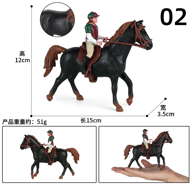 模擬動物 馬のモデル 馬術 馬フィギュア リアルな動物フィギュア 馬置物 牧場農場 モデル 12cm 個人事業主 KEI.ko.Labo | 卸売・  問屋・仕入れの専門サイト【NETSEA】