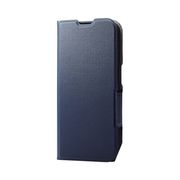 エレコム iPhone 15 Pro ソフトレザーケース 薄型 手帳型 磁石付 PM-A2