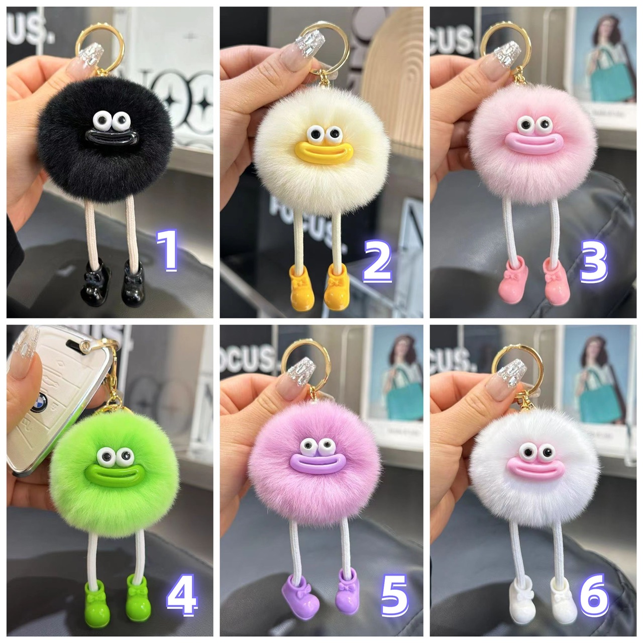 キーホルダー バッグチャーム ぬいぐるみ DIY商品 キーリング