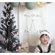 クリスマス  背景の布  飾り付け 撮影用具   韓国風  インテリア用     パーティー   お祝い