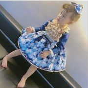 子供ドレス フォーマル キッズドレス  スペイン風 子供服 ピアノ発表会 プリンセスドレス