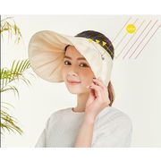 帽子 キャップ ファッション ハット 夏帽子 日焼け防止 UVカット アウトドア カジュアル ビーチハット