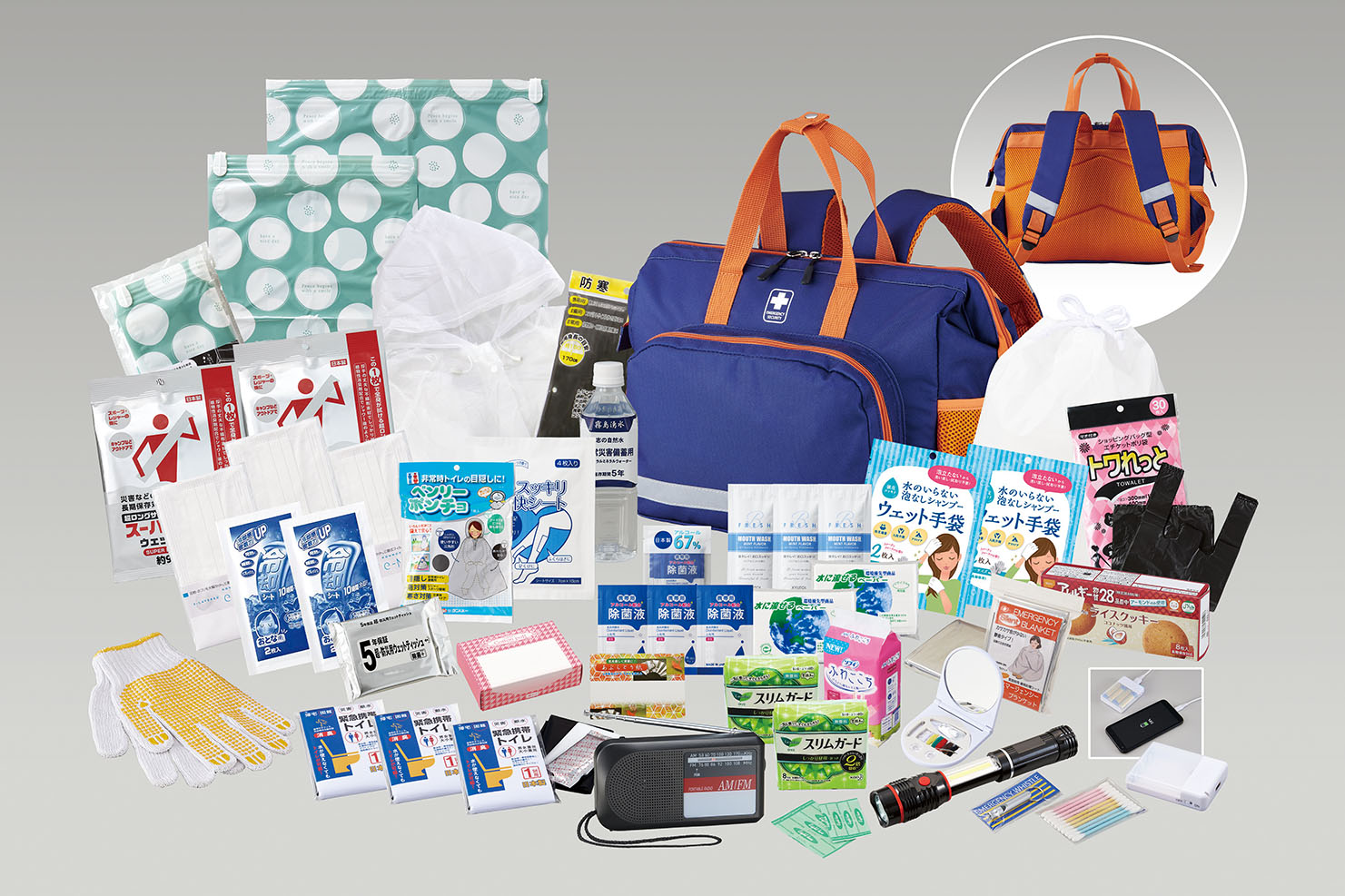 女性用防災セット 防災グッズ 避難セット 衛生用品 非常食 保存水 女性用防災セット 防災グッズ 避難セット 衛生用品 非常食 保存