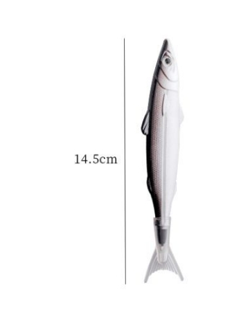 魚 文房具 ペン ボールペン 筆記用具 手帳用ペン サインペン 【黒い 