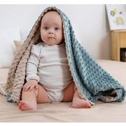 ins 新作 韓国風  ベビー赤ちゃん  毛布  ベビー毛布  赤ちゃん用毛布   布団  ベビータオルケット 5色