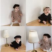 超人気 新作 韓国風子供服  ベビー服  赤ちゃん    ロンパース   長袖  2色
